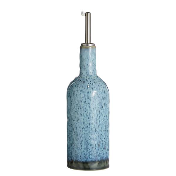 Öl- & Essiglflasche PORTIMAO - Steinzeug - Blau