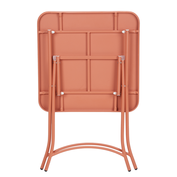 Klapptisch URBAN ONE - Stahl - Orange/Rot - Orange / Rot