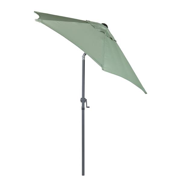 Sonnenschirm SIESTA - Polyester - Grün - Grün - Durchmesser: 180 cm