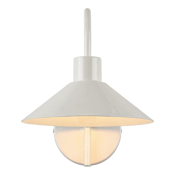 Wandleuchte CORUS - Eisen - 1-flammig - Beige