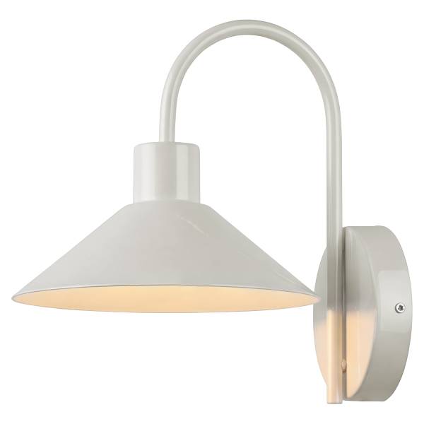 Wandleuchte CORUS - Eisen - 1-flammig - Beige