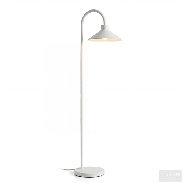 Stehleuchte CORUS - Eisen - 1-flammig - Beige