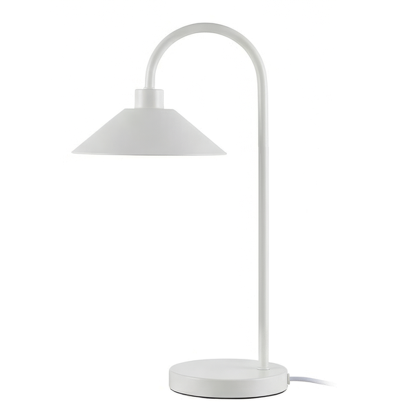 Tischleuchte CORUS - Eisen - 1-flammig - Beige