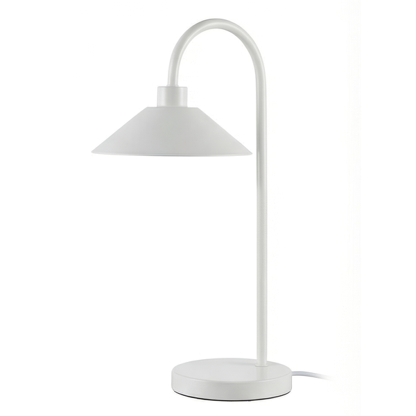 Tischleuchte CORUS - Eisen - 1-flammig - Beige
