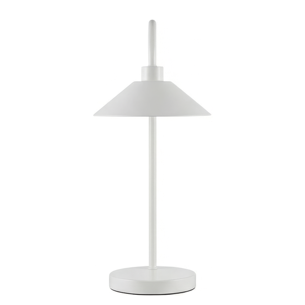 Tischleuchte CORUS - Eisen - 1-flammig - Beige