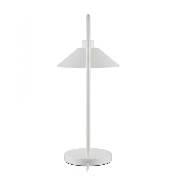Tischleuchte CORUS - Eisen - 1-flammig - Beige