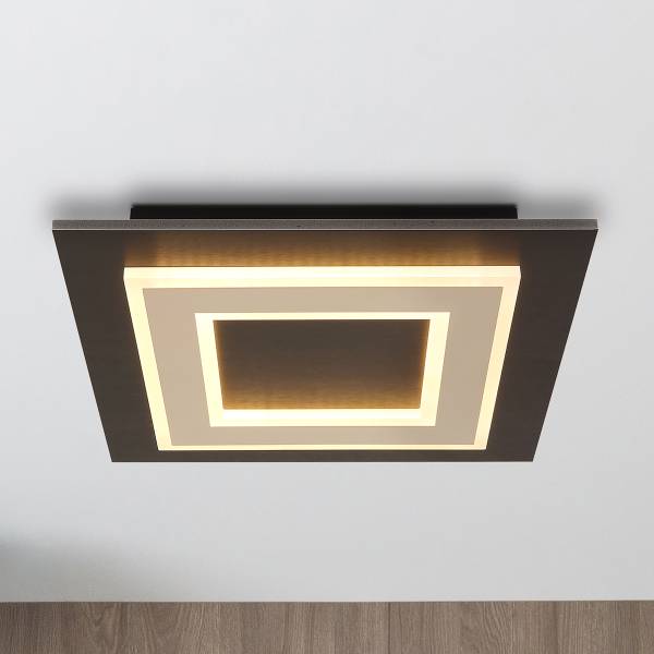 LED-Deckenleuchte Klyra - Acrylglas / Eisen - 1-flammig