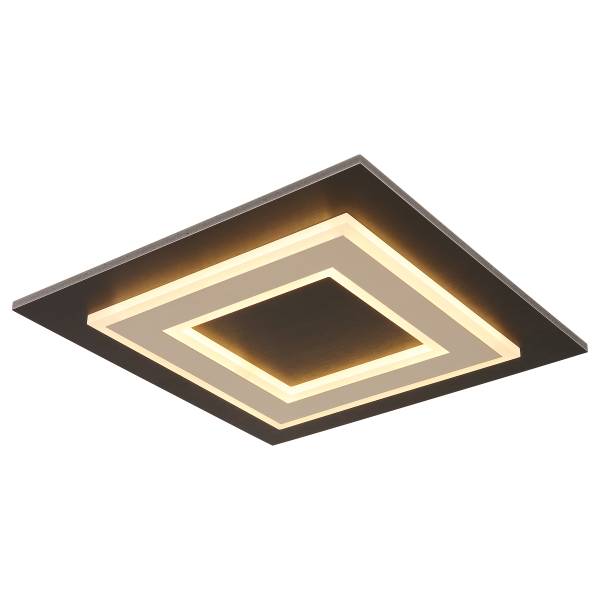 LED-Deckenleuchte Klyra - Acrylglas / Eisen - 1-flammig