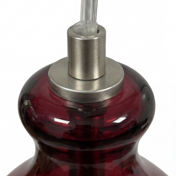 Pendelleuchte GLOWIN - Farbglas / Eisen - 5-flammig - Multicolor