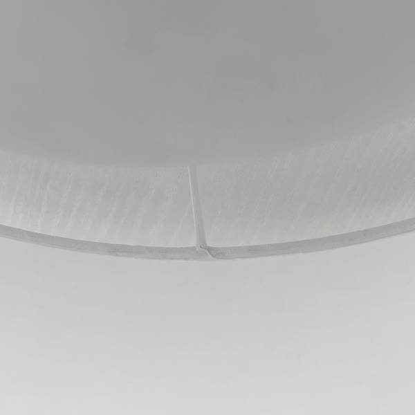 Deckenleuchte JOULO - Eisen / Textil - 1-flammig - Weiß