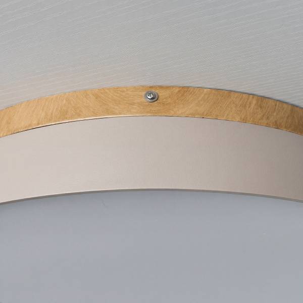Deckenleuchte Uluma - Eisen - 1-flammig - Beige