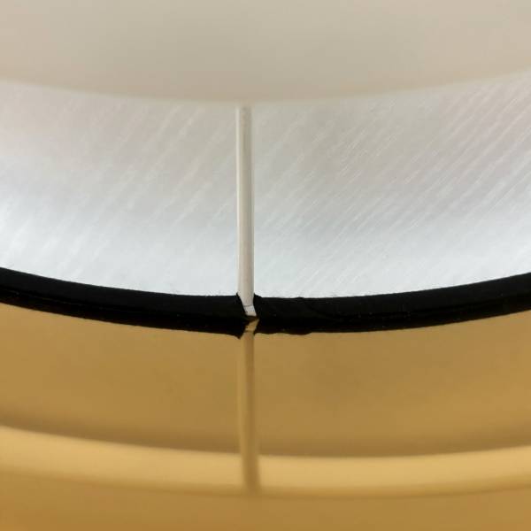 Deckenleuchte JOULO - Eisen / Textil - 1-flammig - Schwarz