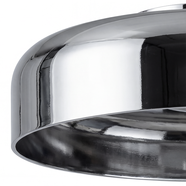 Deckenleuchte Quilo - Rauchglas / Eisen - 1-flammig