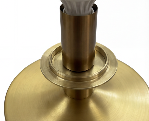 Deckenleuchte Wello - Farbglas / Eisen - 1-flammig - Beige
