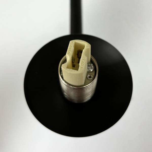 Deckenleuchte Elyro - Opalglas / Eisen - 6-flammig - Schwarz