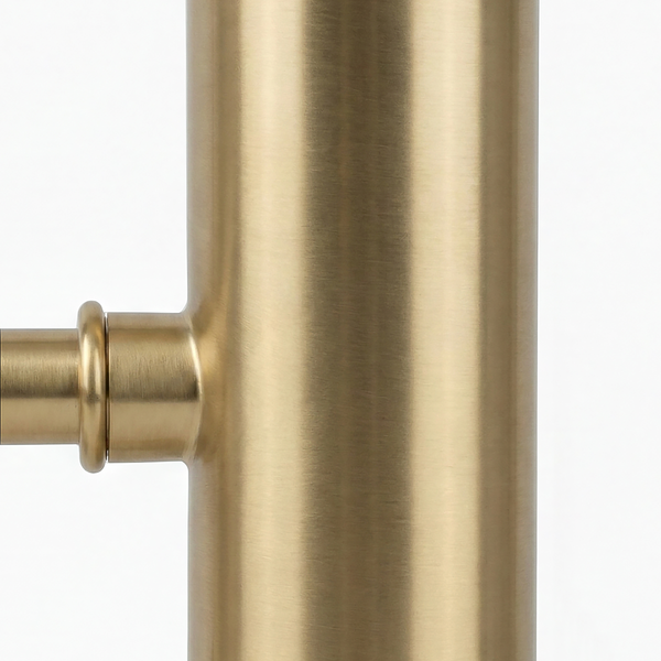 Deckenleuchte FYLUX - satiniertes Glas / Eisen - 20-flammig - Messing