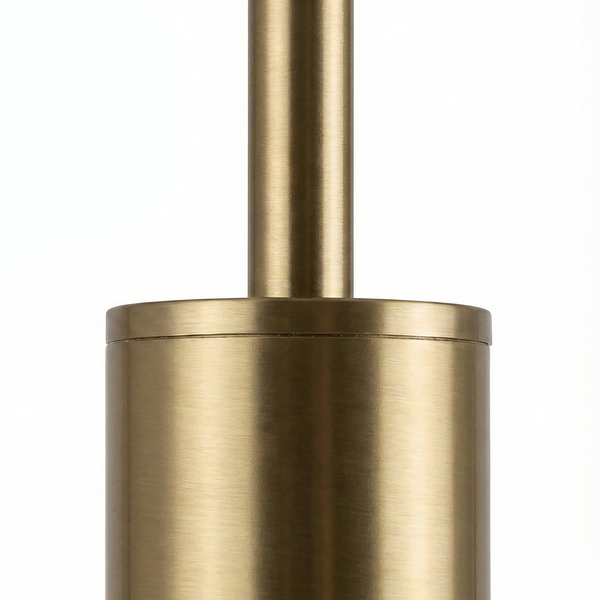 Deckenleuchte FYLUX - satiniertes Glas / Eisen - 20-flammig - Messing