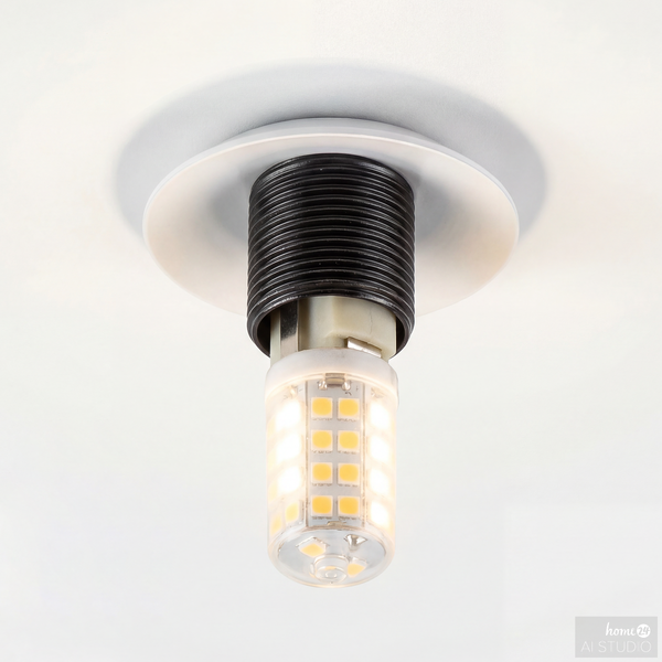 Pendelleuchte Quora - Eisen / Opalglas - 1-flammig - Creme