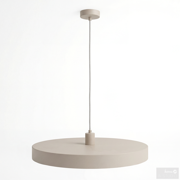 Pendelleuchte Jurea Ringdiffusor - Eisen - 1-flammig