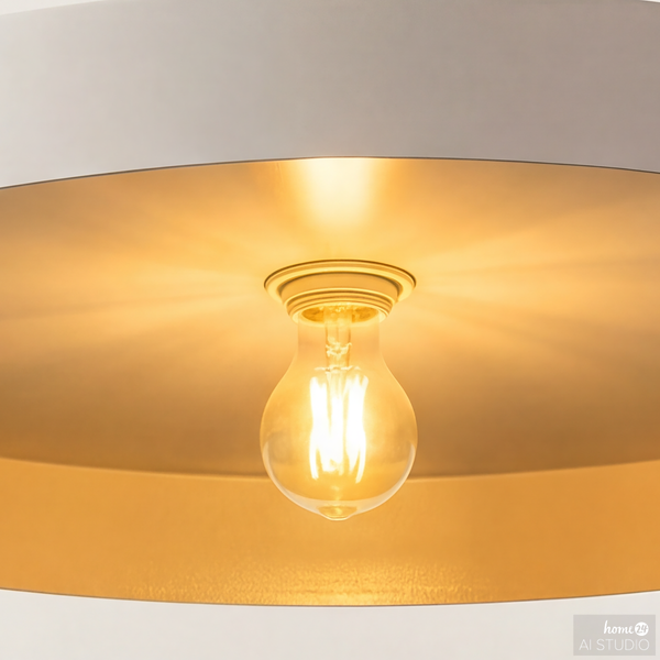 Pendelleuchte Jurea Ringdiffusor - Eisen - 1-flammig