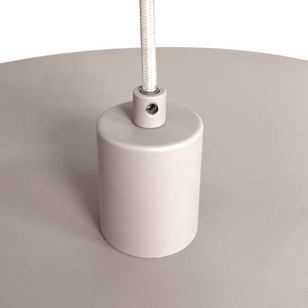 Pendelleuchte Jurea Ringdiffusor - Eisen - 1-flammig