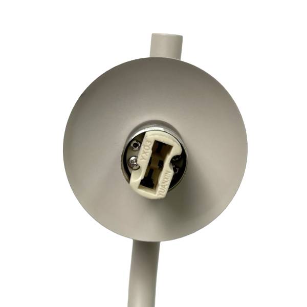 Tischleuchte PHERO - Opalglas / Eisen - 1-flammig