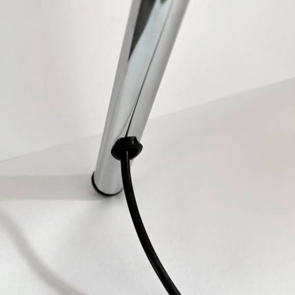 Stehleuchte INSO - Eisen / Aluminium - 1-flammig - Chrom