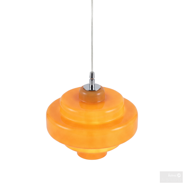 Pendelleuchte BELUX - Glas / Eisen - 1-flammig