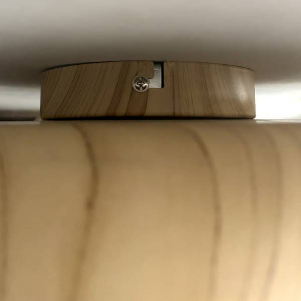 Deckenleuchte Groma - Eisen - 1-flammig - Beige