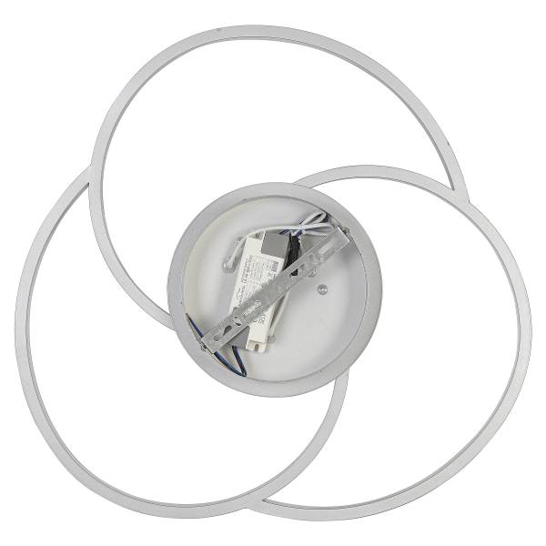 LED-Deckenleuchte Kerstin - Aluminium - Silber