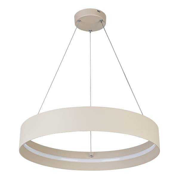 LED-Pendelleuchte Teresa - Eisen - Beige