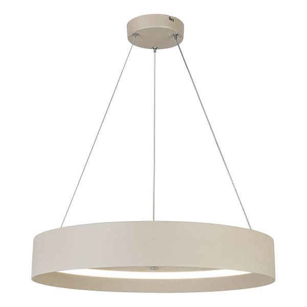 LED-Pendelleuchte Teresa - Eisen - Beige