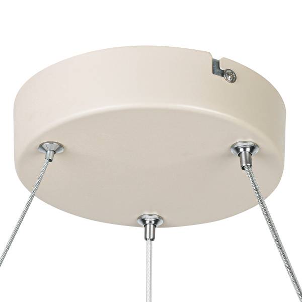 LED-Pendelleuchte Teresa - Eisen - Beige