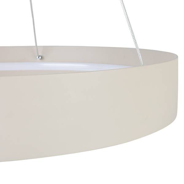 LED-Pendelleuchte Teresa - Eisen - Beige