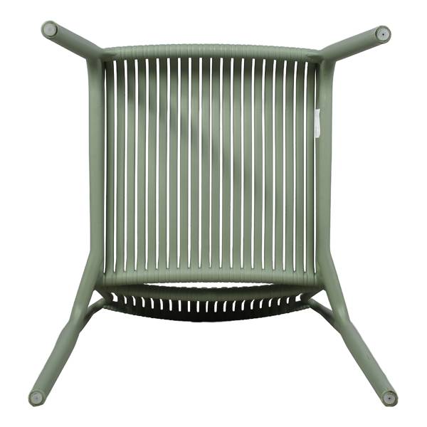 Gartenstuhl Verta 2er-Set - Polypropylen - Salbei