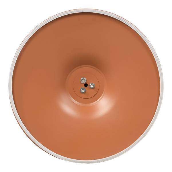 Gartentisch Vireo - Stahl - Terracotta
