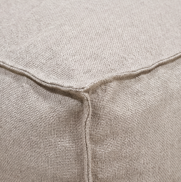 Modul-Hockerelement Baya - Olefin - Beige