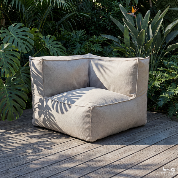 Modul-Eckelement Baya - Olefin - Beige