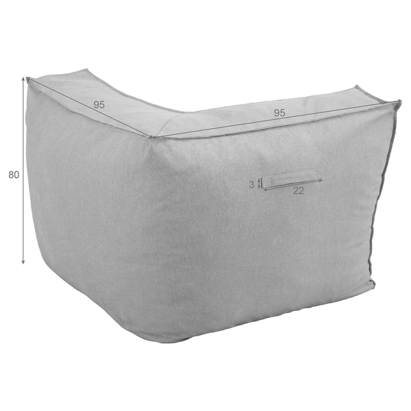 Modul-Eckelement Baya - Olefin - Beige