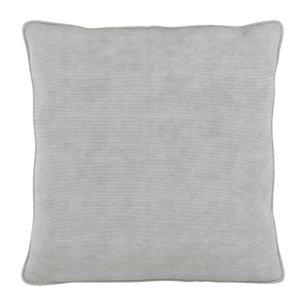 XL-Loungekissen HUDSON 2er-Set - Cordstoff Snor: Grau
