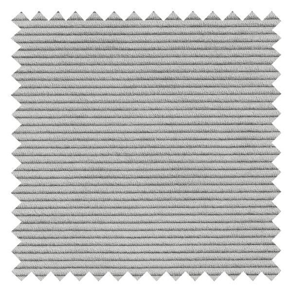XL-Loungekissen HUDSON 2er-Set - Cordstoff Snor: Grau