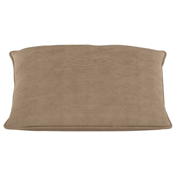 XL-Loungekissen HUDSON 2er-Set - Cordstoff Snor: Taupe