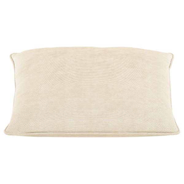 XL-Loungekissen HUDSON 2er-Set - Cordstoff Snor: Beige