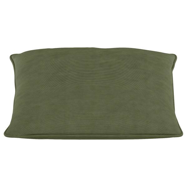XL-Loungekissen HUDSON 2er-Set - Cordstoff Snor: Grün