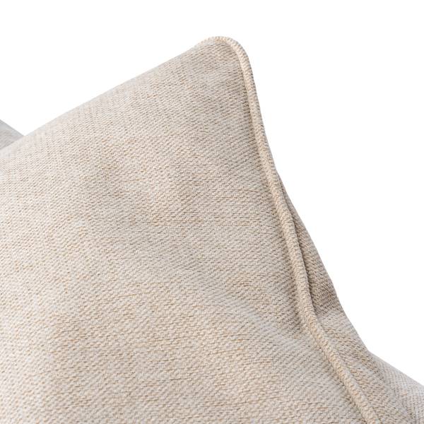 XL-Loungekissen HUDSON 2er-Set - Webstoff Saia: Beige