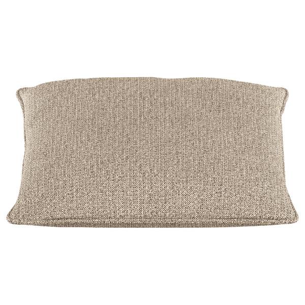XL-Loungekissen HUDSON 2er-Set - Webstoff Amaris: Beige