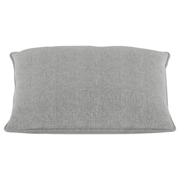 XL-Loungekissen HUDSON 2er-Set - Webstoff Saia: Hellgrau