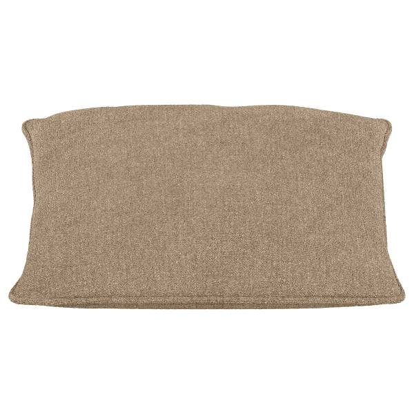 XL-Loungekissen HUDSON 2er-Set - Bouclé Stoff Helay: Beige