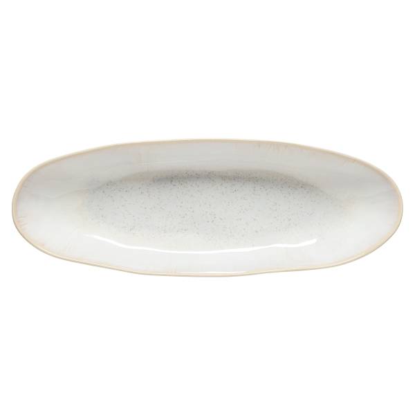 Servierplatte Eivissa - Steinzeug - Sand / Beige