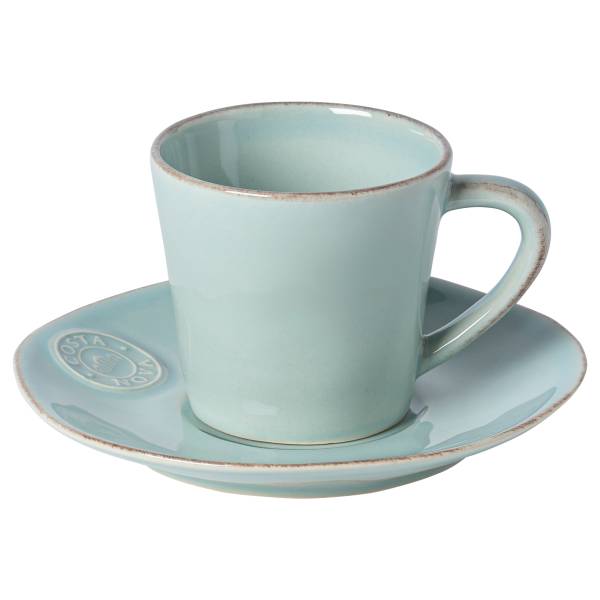 Teetasse Nova 12-teilig - Steinzeug - Türkis